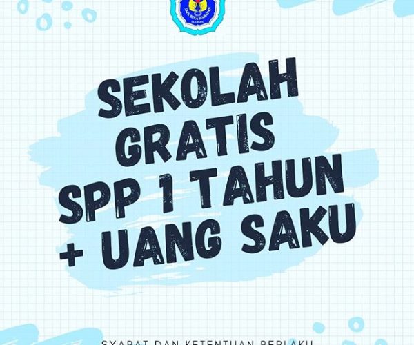 Beasiswa SPP Gratis 1 Tahun + Uang Saku di SMK Bina Harapan