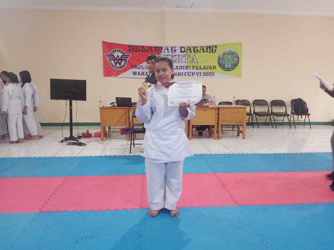 prestasi karate SMK migas jogja