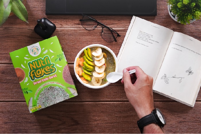 puasa aman gangguan pencernaan nutriflakes umbi garut