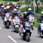 Tips Aman Touring Bareng Temen tips aman touring motor