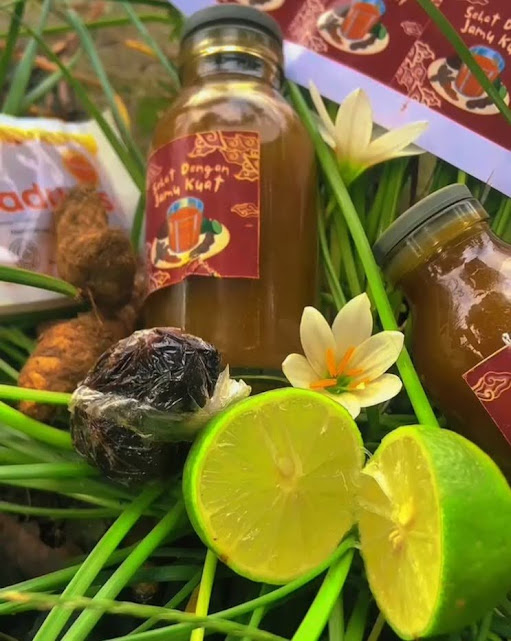 produk jamu tradisional karya siswa SMK Bina Harapan